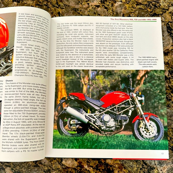 The Ducati Monster Bible: New Updated & Revised Edition by Ian Falloon - Picture 2 of 6